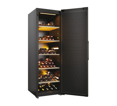 Haier Wine Bank 60 Series 7 HWS247FDU1 Compressor wine cooler Freestanding Black 247 bottle(s) – image 5