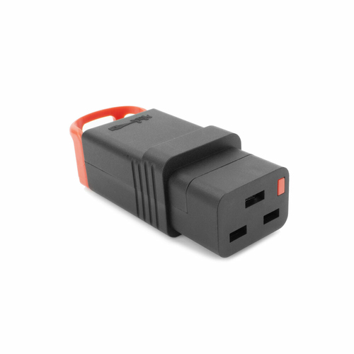 ACT C19 IEC Lock+ herbedraadbaar zwart. PA190100BK