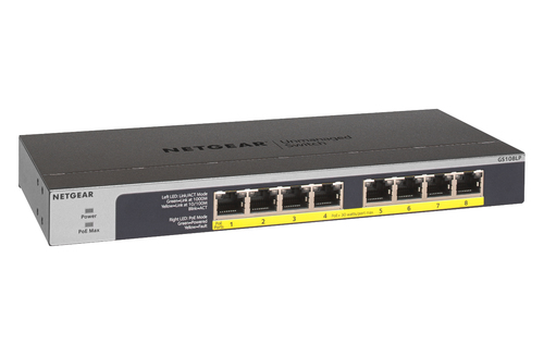 Netgear ProSAFE GS108LP Unmanaged Wired 1000Mbps Gigabit Ethernet 8 Ports Network Switch - image 3