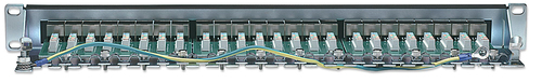 Intellinet Patchpanel 1HE 24-Port Cat6 FTP zw, afbeelding 6