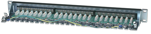 Intellinet Patchpanel 1HE 24-Port Cat6 FTP zw, afbeelding 4