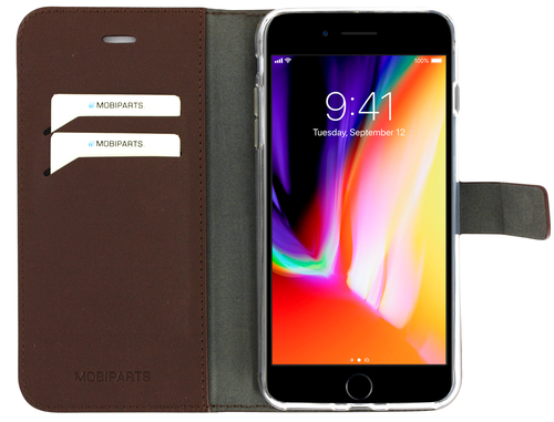 Mobiparts Classic Wallet Case Apple iPhone 7 Plus, iPhone 8 Plus Brown – image 4