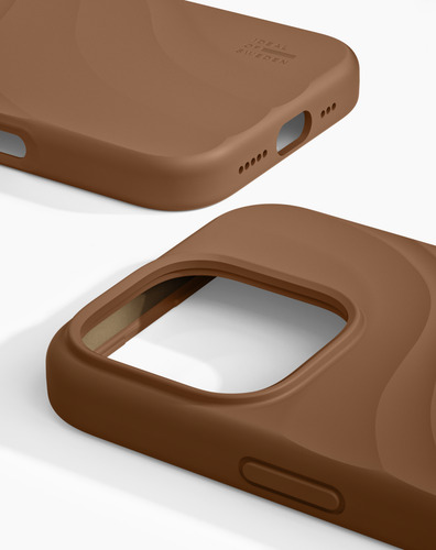 iDeal of Sweden Soft Swirl Silicone Case MagSafe iPhone 16 Pro Max Salted Caramel – image 2