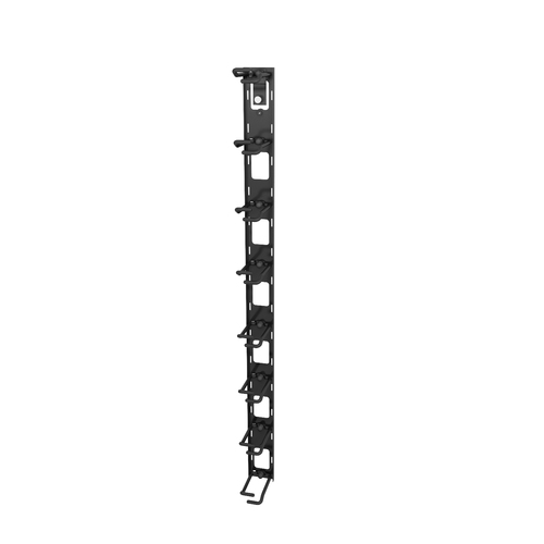 VERT CABLE ORG, 8 CABLE RINGS