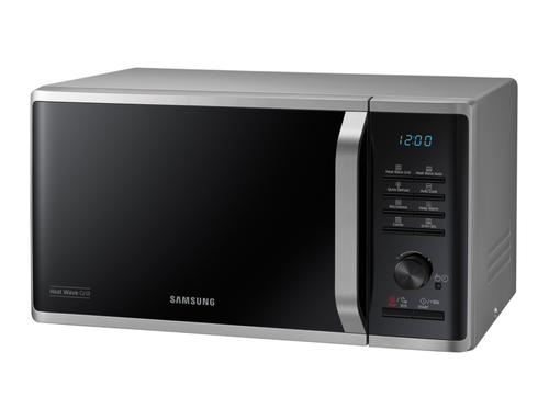 Scheda tecnica del prodotto Samsung MG23K3575CS forno a microonde  Superficie piana Microonde con grill 23 L 800 W Argento (MG23K3575CS)