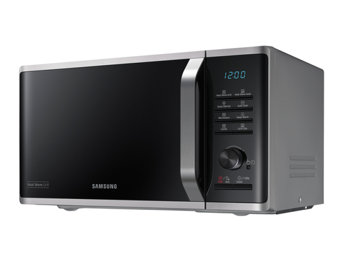 Scheda tecnica del prodotto Samsung MG23K3575CS forno a microonde  Superficie piana Microonde con grill 23 L 800 W Argento (MG23K3575CS)