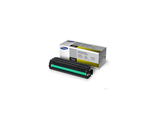 Original Samsung Clt-Y504S Yellow Toner Cartridge - image 1