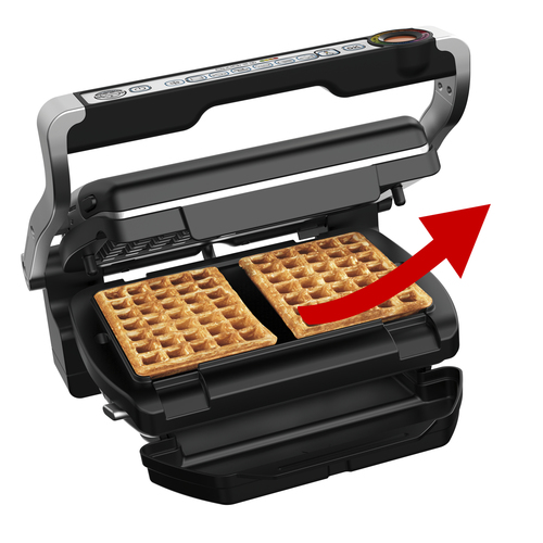Tefal GC716D OptiGrill+ Contact grill Zwart, afbeelding 3