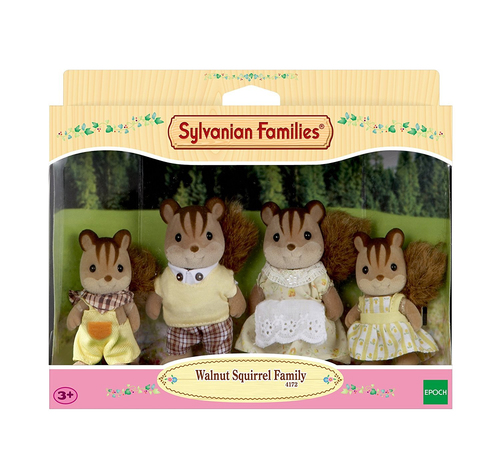 Sylvanian Families Walnut Squirrel Family