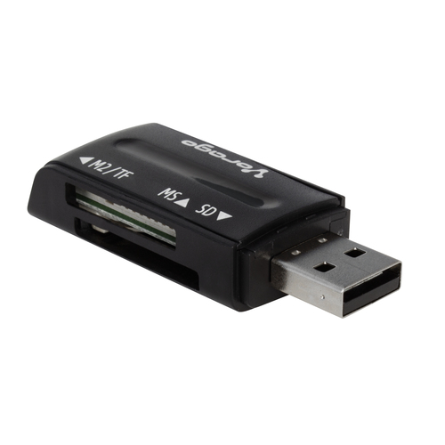 LECTOR MEMORIAS VORAGO SD/T-FLASH/MSD/SDHC/MMC/SD/XC SLIM CR-101 - CR-101