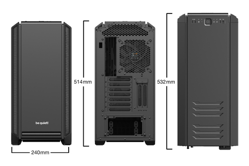 be quiet! SILENT BASE 601 midi tower behuizing, afbeelding 2