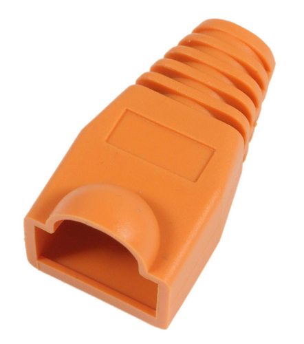 Microconnect Boots RJ-45 Plugs Orang