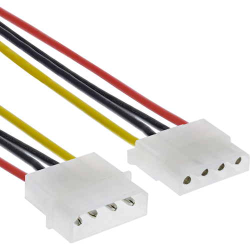 InLine 29650 0.3m Multi kleuren electriciteitssnoer