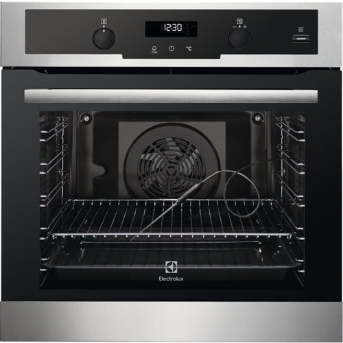 Electrolux EOC5654TOX 72 L Black, Stainless steel