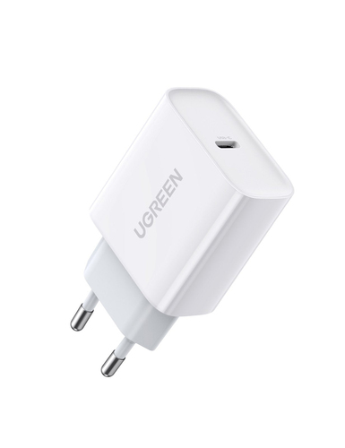 Ugreen 60450 зарядное устройство для мобильных устройств Универсальная Белый Кабель переменного тока Быстрая зарядка Для помещений