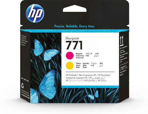 HP 771 CABEZAL MAG/AMARILLO  TINTA AMPLIO FORMATO CE018A - CE018A