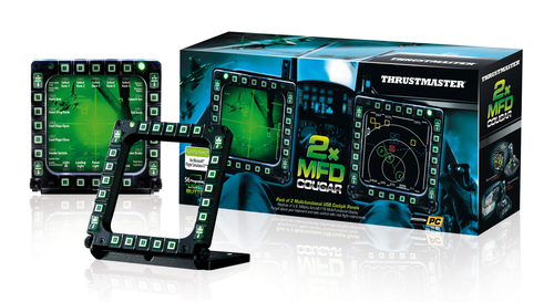 ThrustMaster MFD Cougar Pack Instrumentpanel til flysimulator – billede 6