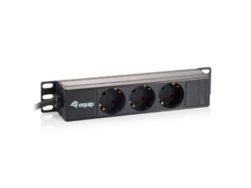 Equip 3-Bay Power Distribution Unit, 10-inch