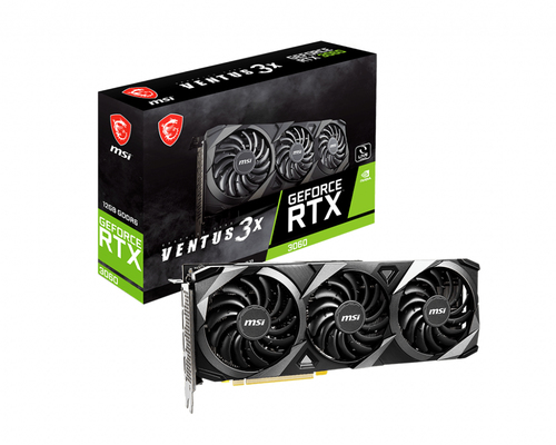 MSI VENTUS RTX 3060 3X 12G видеокарта NVIDIA GeForce RTX 3060 12 GB GDDR6