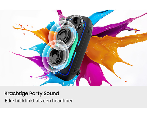 SAMSUNG MX-ST50F/XN Sound Tower Partyspeaker Zwart, afbeelding 4