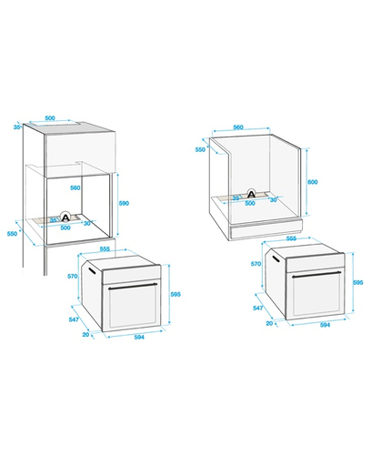 Product data Beko OIE 22101 X oven 77 L A Stainless steel (OIE 22101 X)