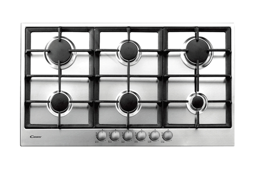Candy Timeless PG960/1SXGH Нержавеющая сталь Встроенный 90.9 cm Газовый 6 зона(ы)