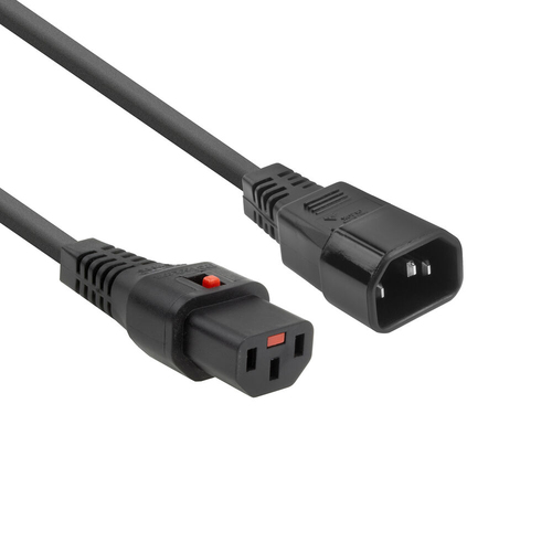PWRCORD C13 LOCK - C14 2M 5PCS. 1 stk