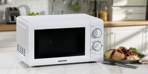 Daewoo SDA2075 microwave White Solo microwave Countertop – image 2