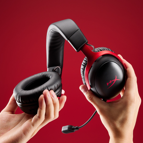 HyperX Cloud III S Sans Fil Rouge/Noir – Photo 3 sur 7