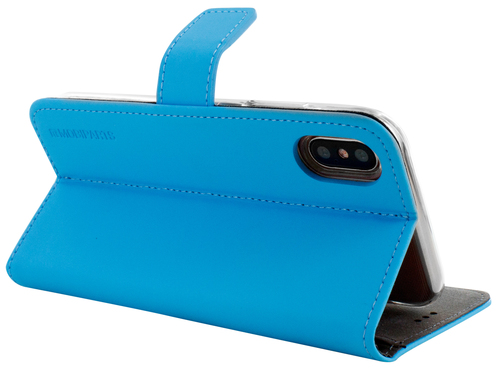 Mobiparts Premium Wallet TPU Case Apple iPhone X, iPhone XS Light Blue – image 6