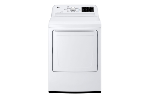 LG DLE7100W tumble dryer Freestanding Front-load White