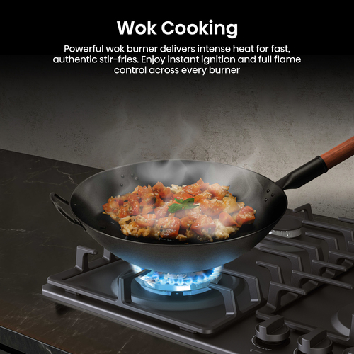 Hisense GM663BHF 60cm Gas Hob - Black – image 5