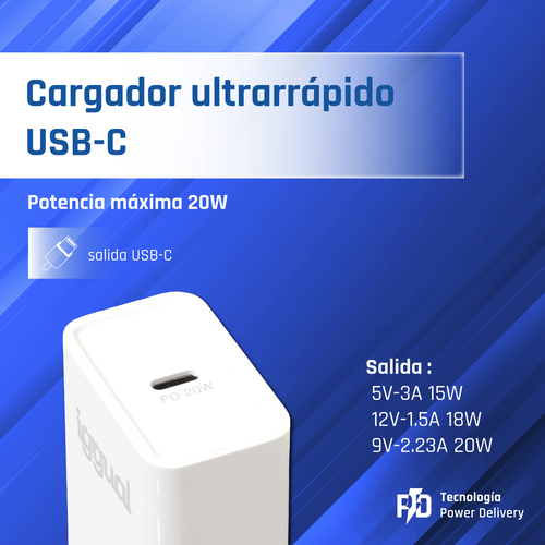 iggual IGG318164 mobile device charger Universal White AC Indoor – image 2