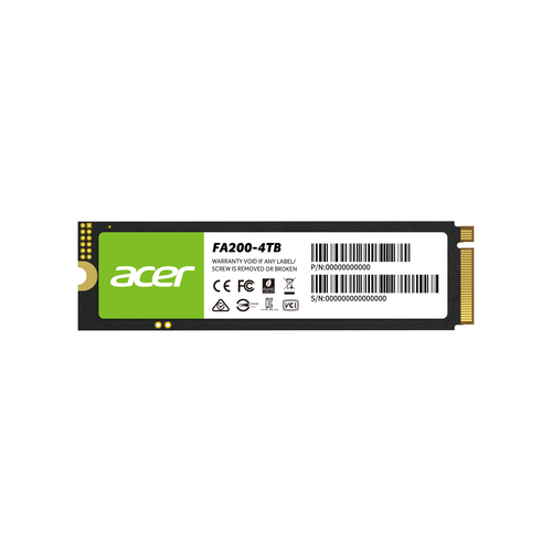 SSD ACER BL9BWWA150  SSD NMVe ACER FA200 4TB BL9BWWA150  BL.9BWWA.150 - BL.9BWWA.150