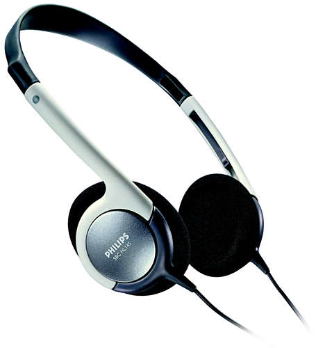 Philips SBCHL145/00 headphones/headset Wired Head-band Music Black, Silver