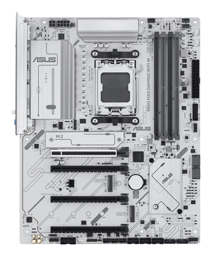 Asus B850 Max Gaming Wifi W Amd Ryzen DDR5 Wifi 6E Atx Motherboard - Socket AM5 - White - 90MB1M10-M0EAY0 - image 2