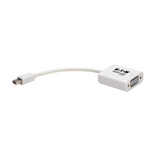 P137-06N-VGA Adaptador Tripp Lite Activo Video Keyspan Mini DisplayPort a VGA Convertidor Video M-H 152mm Color Blanco P137-06N-VGA