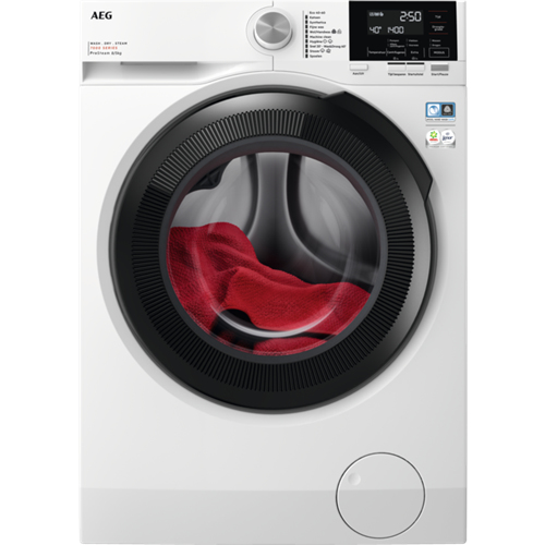 AEG LWR73864 стирально-сушильная машина Отдельно стоящий Фронтальная загрузка Белый