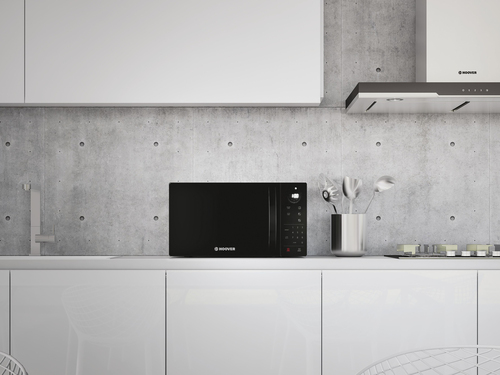 Hoover HMW25STB-UK Black Solo microwave Countertop – image 5