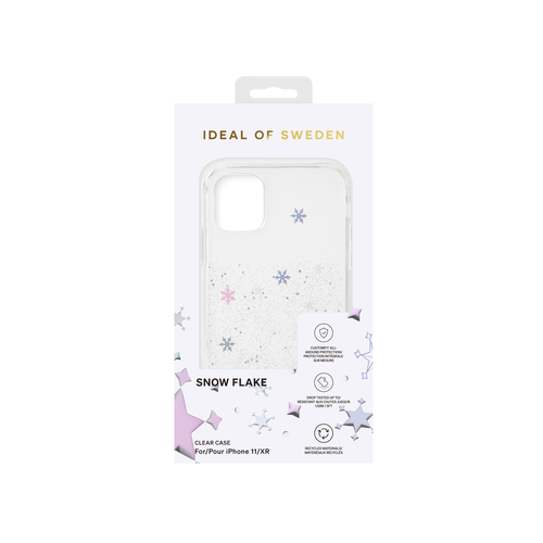 iDeal of Sweden Clear Case iPhone 11/XR SnowFlake – image 2