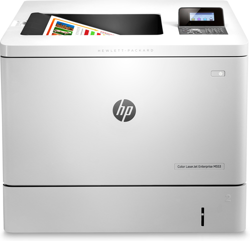 HP Color LaserJet Enterprise M553dn, Print, Front-facing USB printing; Two-sided printing – image 2