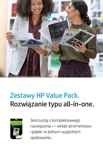 Oryginalny tusz wkład HP 300 Kolor XL CC644EE