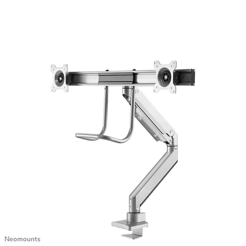 Neomounts NM-D775DXSILVER Support de moniteur 10-32" - vérin à gaz - Topfix - arrêt à 180° – Photo 4 sur 11