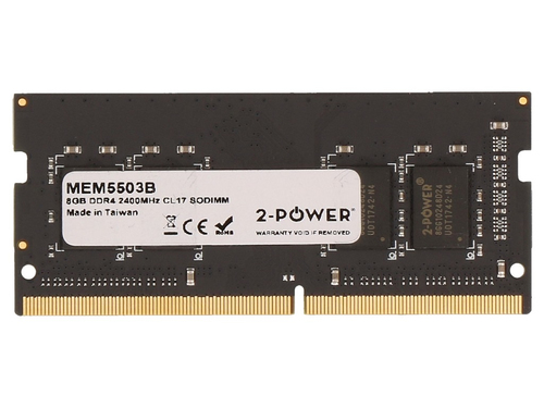 2-Power 2P-01AG702 mälumoodul 8 GB 1 x 8 GB DDR4 2400 MHz