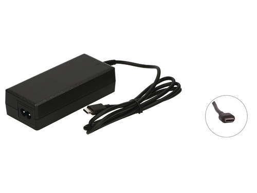 2-Power 2P-GJJYR strāvas adapteris & pārveidotājs 65 W Melns