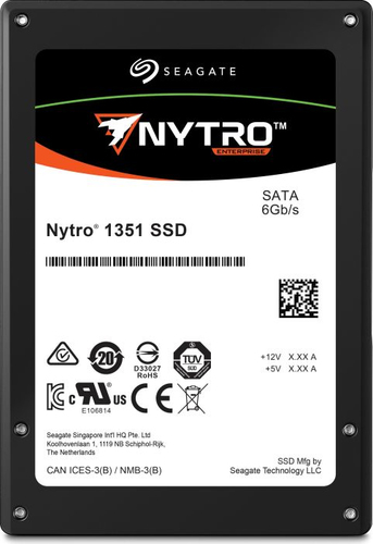 XA480LE10063 Seagate Nytro 1000 XA480LE10063 480 GB Solid State Drive - 2.5" Internal - SATA (SATA/600) XA480LE10063 UPC