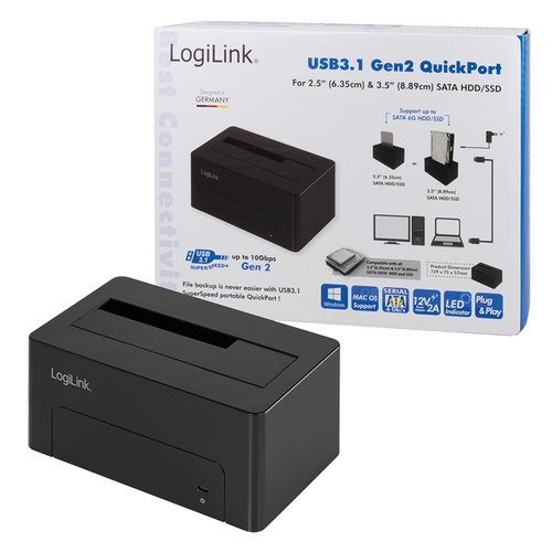 LogiLink QP0027 basisstation voor opslagstations, afbeelding 3