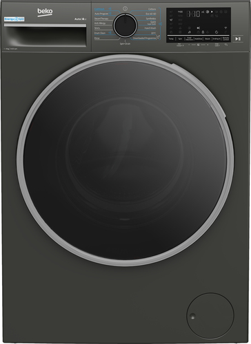 Beko EnergySpin™ B5W5941BDG 9kg WiFi Connected Washing Machine with 1400 rpm - Graphite - A Rated, Graphite - image 1