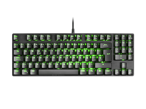 Mars Gaming MKREVOPROWBRES Black, Mechanical RGB Gaming Keyboard, TKL+ NUM, Brown Switch, Spanish – image 9