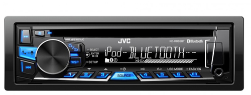JVC KD-R862BTE car media receiver Black
